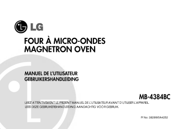 LG MB-4384BC Manuel du propriétaire | Fixfr