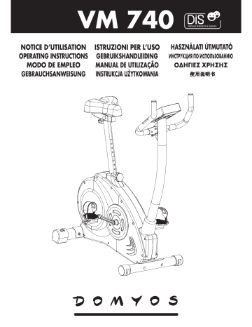 Domyos VM 740 Manuel utilisateur | Fixfr