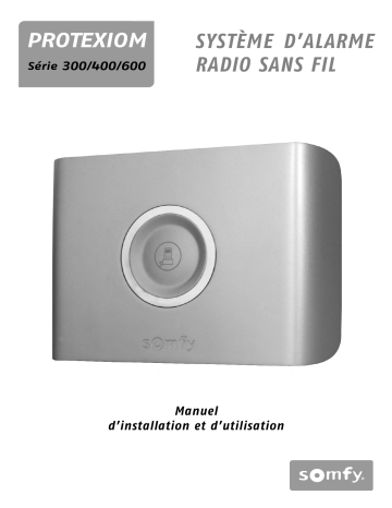 Manuel du propriétaire | Somfy PROTEXIOM 400 Manuel utilisateur | Fixfr