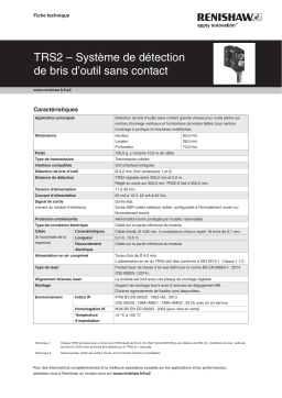 Renishaw TRS2,TRS2-S: Fiche technique et IA Chat