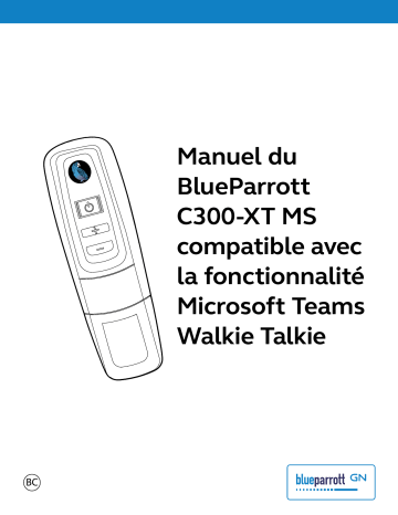 BlueParrott C300-XT MS Manuel utilisateur | Fixfr