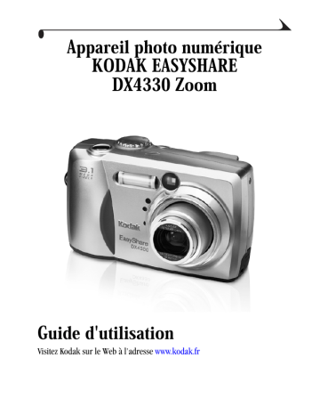 Manuel du propriétaire | Kodak EASYSHARE DX4330 Manuel utilisateur | Fixfr