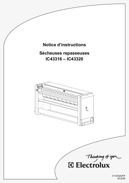 ELECTROLUX LAUNDRY SYSTEMS IC43316 Manuel utilisateur