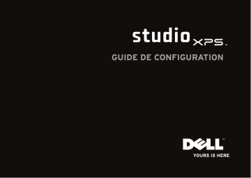 Dell Studio XPS M1640 Guide de démarrage rapide | Fixfr