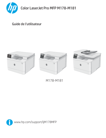 Manuel du propriétaire | HP LASERJET PRO MFP M130F Manuel utilisateur | Fixfr