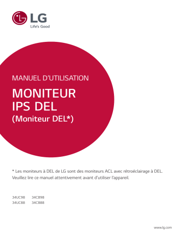 LG 34UC88-B Manuel du propriétaire | Fixfr