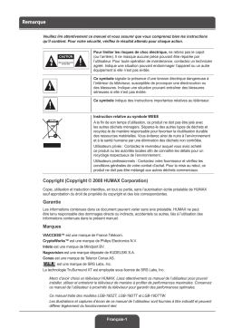 Humax LGB-19DXT Manuel utilisateur