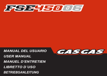 Manuel du propriétaire | GAS GAS FSE 450 Manuel utilisateur | Fixfr