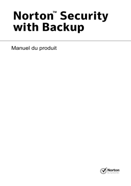 Symantec Norton Security Backup 2015 Manuel utilisateur