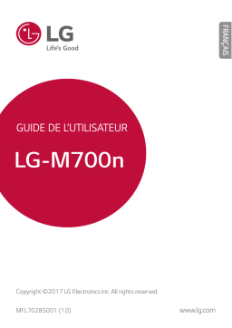 LG Série Q6 Manuel utilisateur