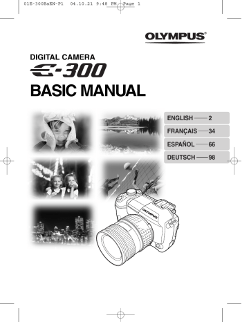 Olympus E-300 Manuel utilisateur | Fixfr