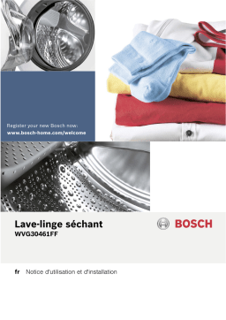 Bosch WVG30462FF Manuel utilisateur