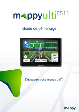 MAPPY ulti E511 Manuel utilisateur