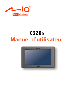 Mio C320b Manuel utilisateur