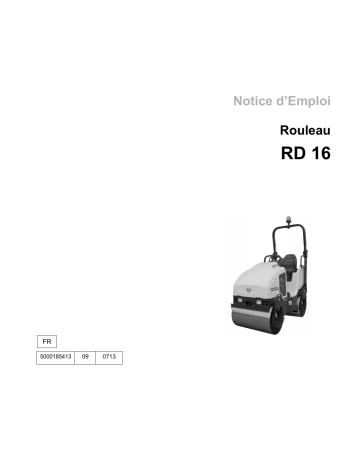 Wacker Neuson RD16-90 Tandem Roller Manuel utilisateur | Fixfr
