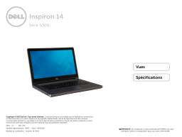 Dell Inspiron 5455 laptop spécification
