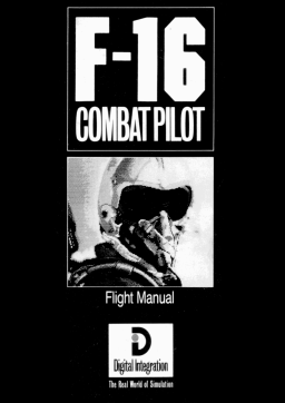 GAMES PC F-16 COMBAT PILOT Manuel utilisateur