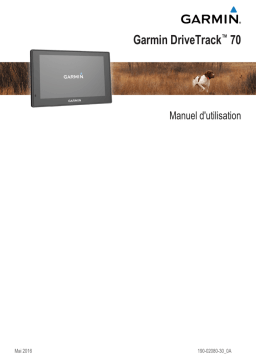 Garmin DriveTrack™ 70LM Mode d'emploi