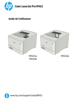 HP LASERJET ENTERPRISE 600 M602 Manuel utilisateur