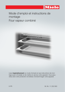 Miele DGC 7860 Manuel utilisateur