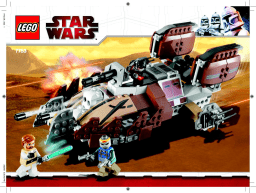 Lego 7753 Pirate Tank Manuel utilisateur