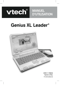 VTech GENIUS XL LEADER Manuel utilisateur