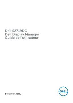 Dell S2719DC electronics accessory Manuel utilisateur