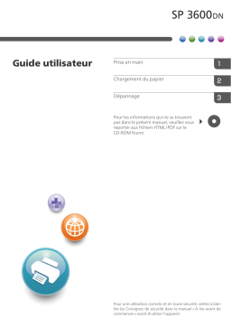 Ricoh SP C260DNw Manuel utilisateur