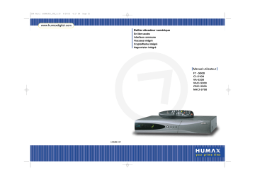 Manuel du propriétaire | Humax CI-5100 Manuel utilisateur | Fixfr