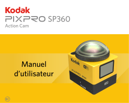 Kodak PixPro SP360 Manuel utilisateur