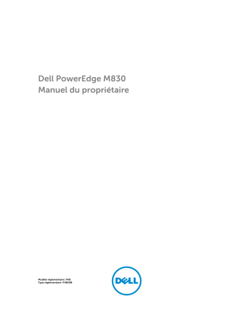 Dell PowerEdge M1000E server Manuel du propriétaire | Fixfr
