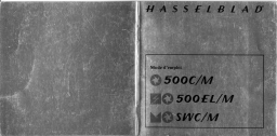 Hasselblad 500 C-M Mode d'emploi