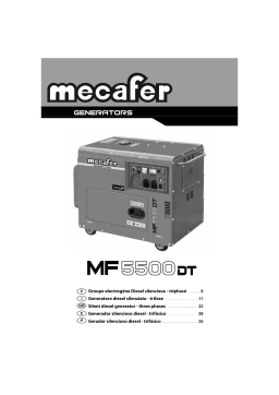 Mecafer MF5500 Mode d'emploi