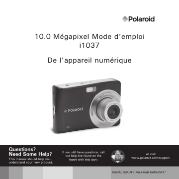 Polaroid i1037 Mode d'emploi | Fixfr