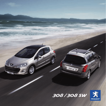 Manuel du propriétaire | Peugeot 308 Manuel utilisateur | Fixfr