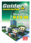 CATU NFC15-100 Manuel utilisateur