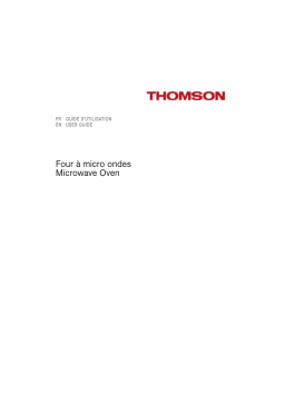 Thomson MKT43MXD Manuel utilisateur