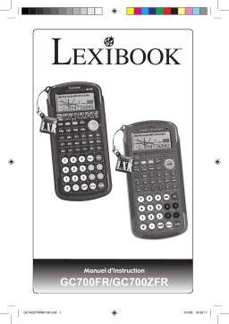 Lexibook GC700 Manuel utilisateur