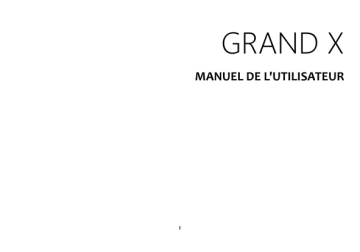 Blu Grand X Manuel du propriétaire | Fixfr
