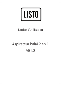 Listo AS75 L1 Manuel utilisateur