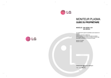 LG MU-50PM10 Manuel du propriétaire | Fixfr