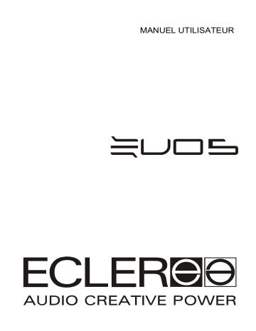 Ecler EVO5 Manuel utilisateur | Fixfr