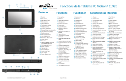 Motion Computing CL920 Windows 10 Manuel utilisateur