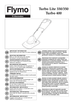 Flymo Turbo Lite 350 Manuel utilisateur