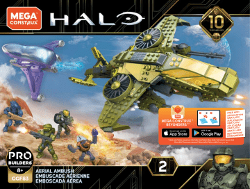 Mattel Mega Construx Halo Aerial Ambush Manuel utilisateur | Fixfr