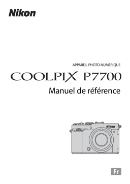 Nikon COOLPIX P7700 Manuel utilisateur