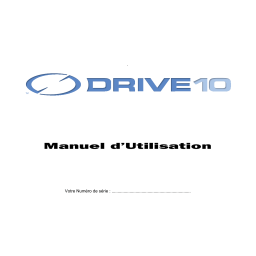 Micromat Drive 10 Manuel utilisateur