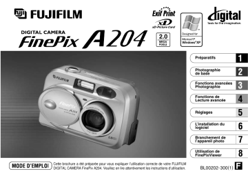 Fujifilm FinePix A204 Mode d'emploi | Fixfr