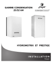 FRISQUET PRESTIGE CONDENSATION V 25 KW Manuel utilisateur