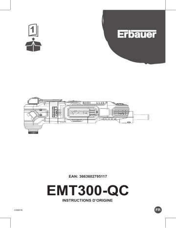 Erbauer EMT300-QC Manuel utilisateur | Fixfr